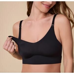 Harper Wilde black maternity bliss nursing bralette